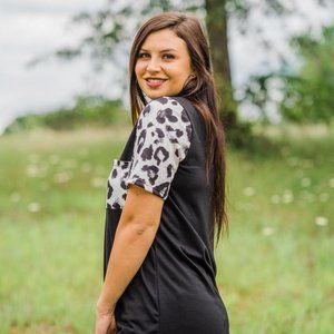 Life Is Good Knit Black Top